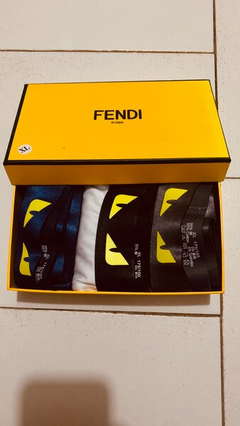Boxer Fendi en coton