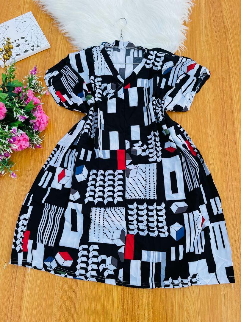 Short bubu without fringes