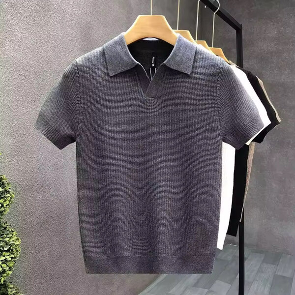 Polo en maille pour homme