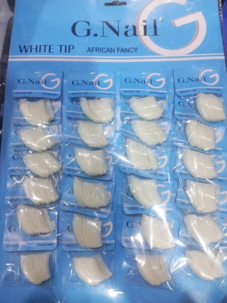 G.Nail White Tip Ongles