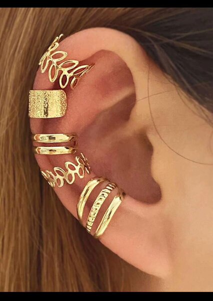 5pcs Earrings cuff