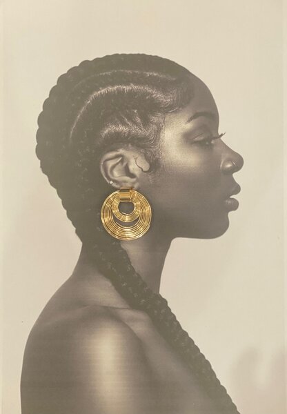 Boucles d'oreilles créoles dorées