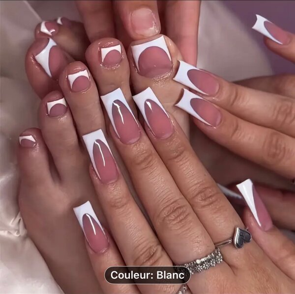 Ongles Press-Ons Français