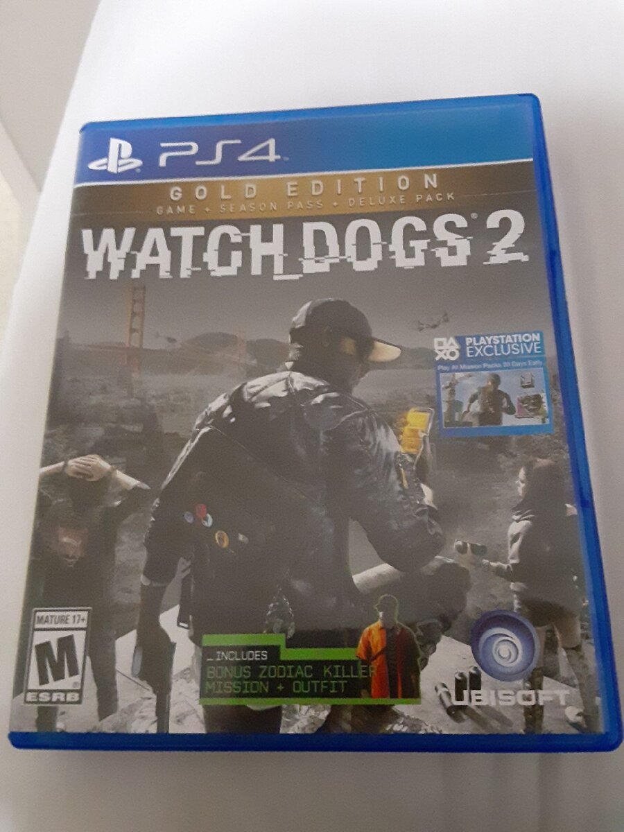 Jeu PS4 Watch Dogs 2 Gold