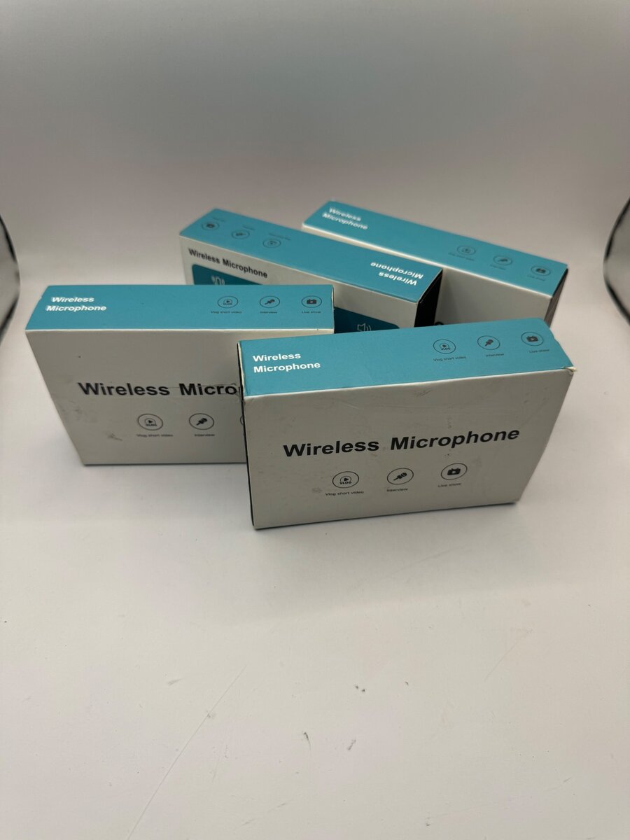 Wireless Lavalier Microphone for iPhone iPad