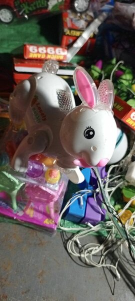 Jouet Lapin Lumineux Musical