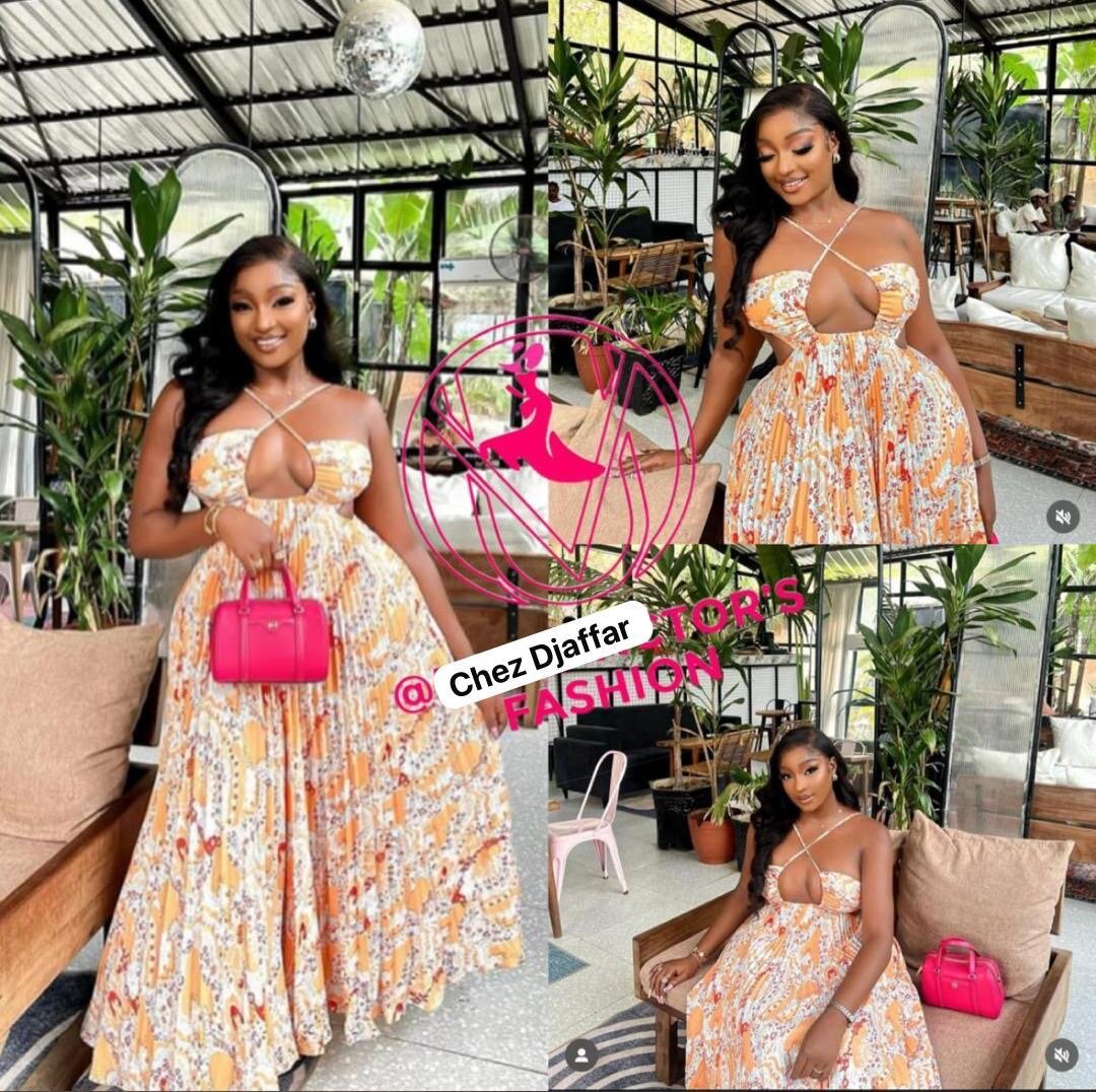 Robe longue élégante femme