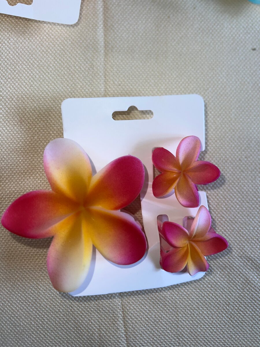 Pins floraux colorés