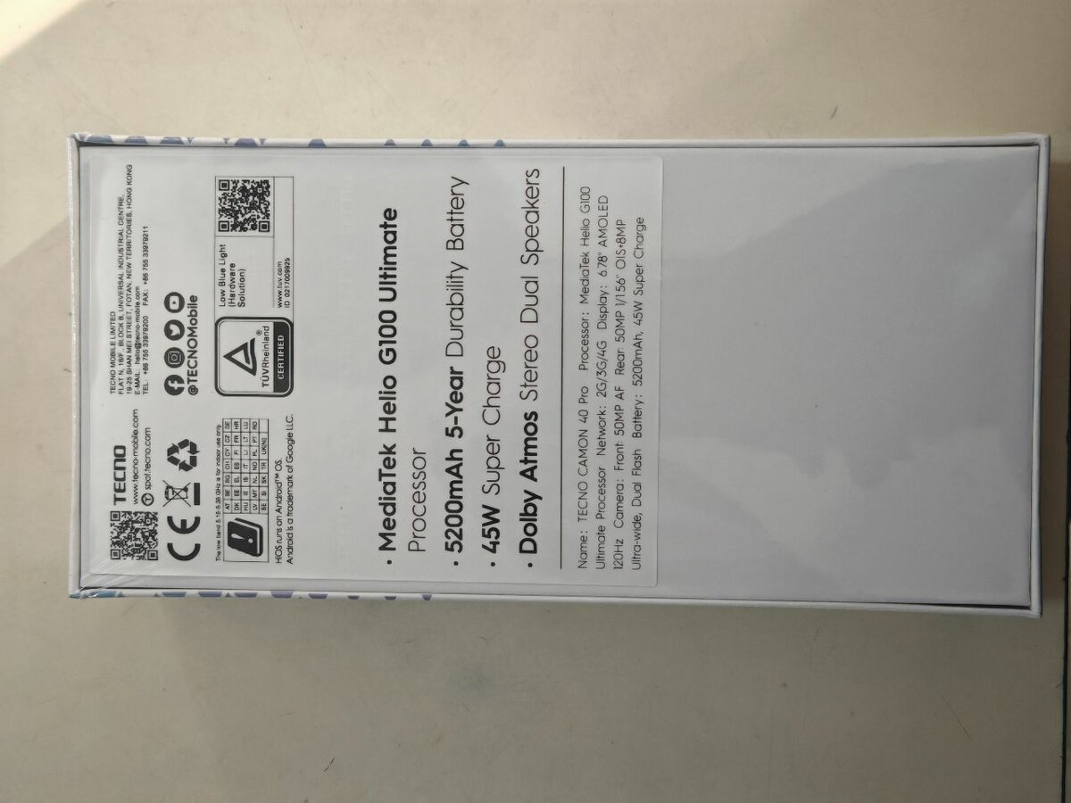 Tecno Camon 40 Pro Smartphone