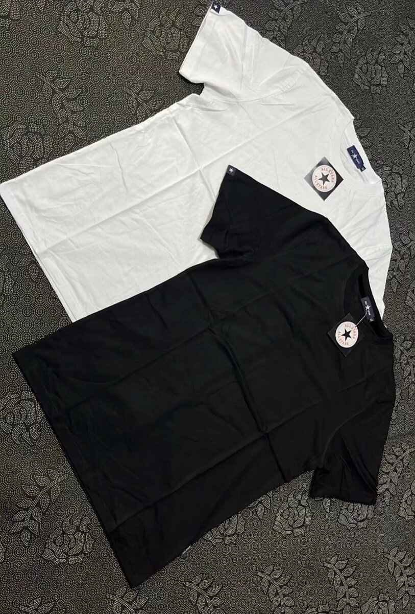 Zara &Converse Plain Tees(Small-3XL)