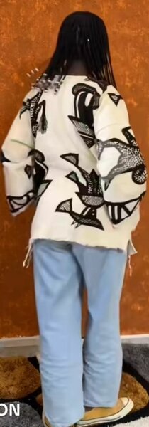 Tunique ethnique unisexe