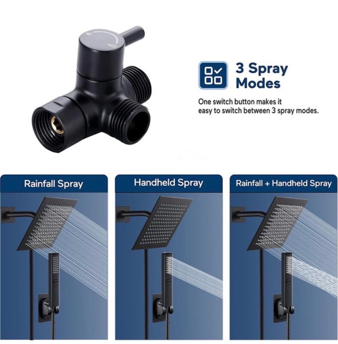 Tête de douche haute pression