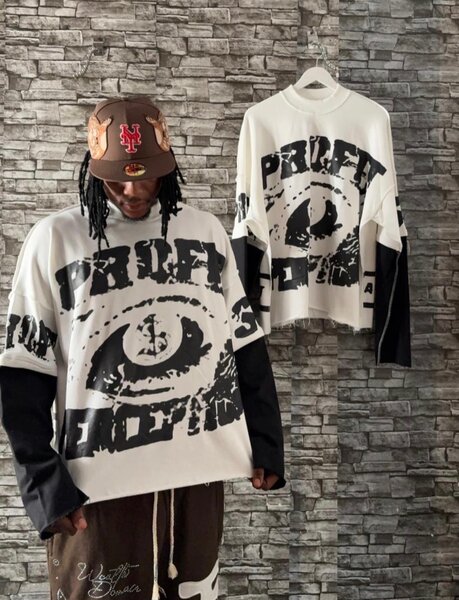 Sweatshirt Oversize Graphique