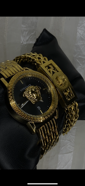 VERSACE WATCH & BRACELET