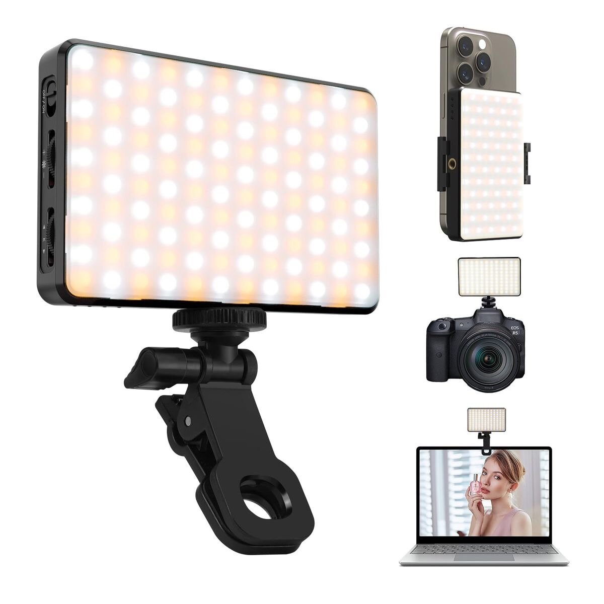 Led light selfie pour téléphon