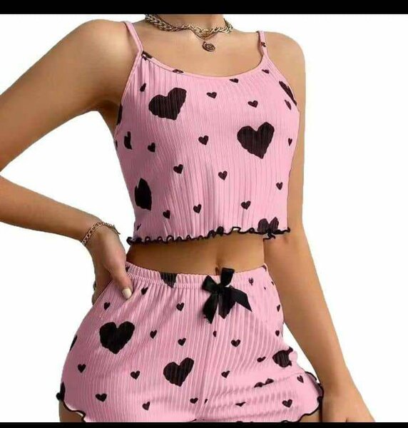 Ensemble Pyjama Femme Cœur