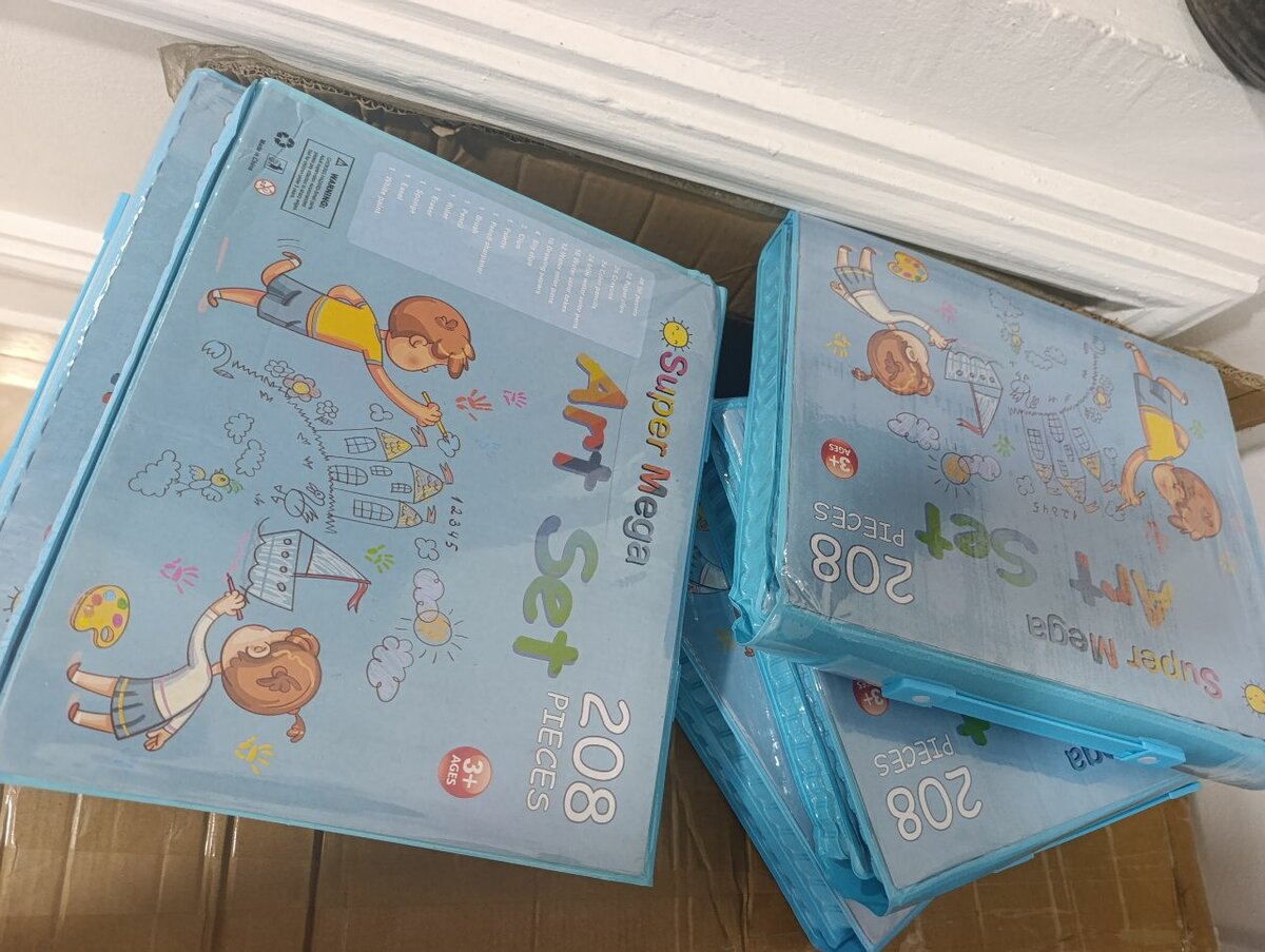 Super Mega Set d'Art 208 Pièces