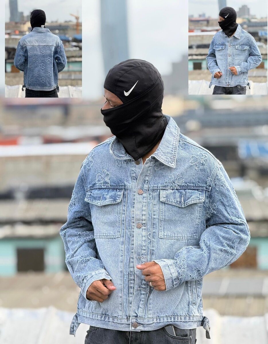 Veste en denim tendance