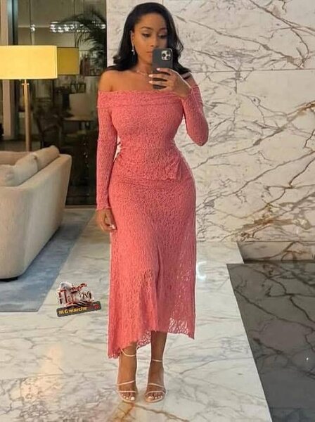 Robe élégante soirée femme