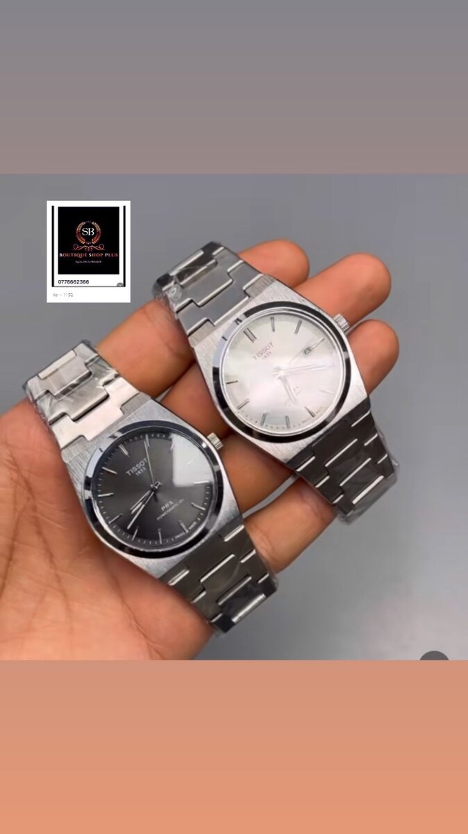 Montre Tissot authentique avec sa boîte