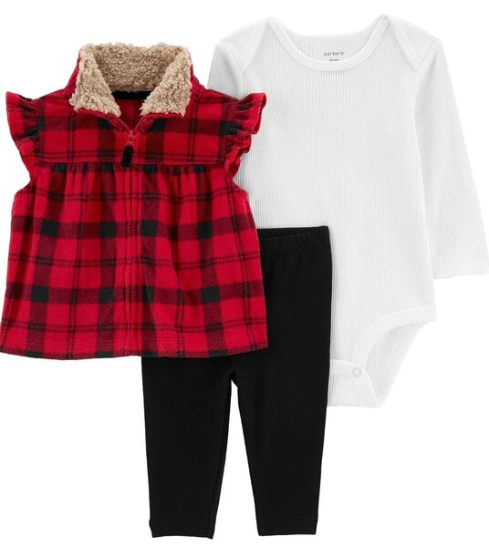 Carter's set of 3 dress  imported