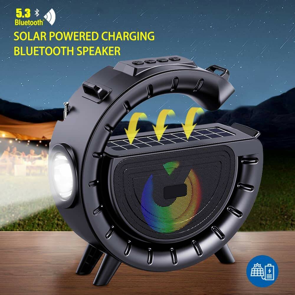Enceinte Bluetooth solaire