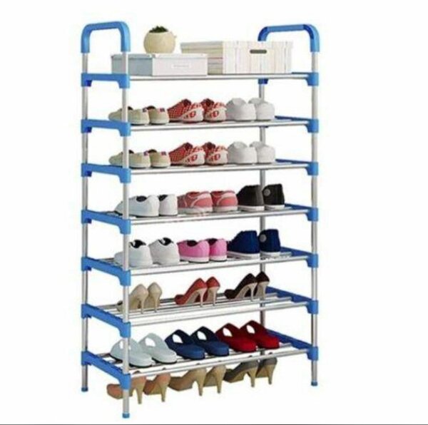 Foldable shoe rack
