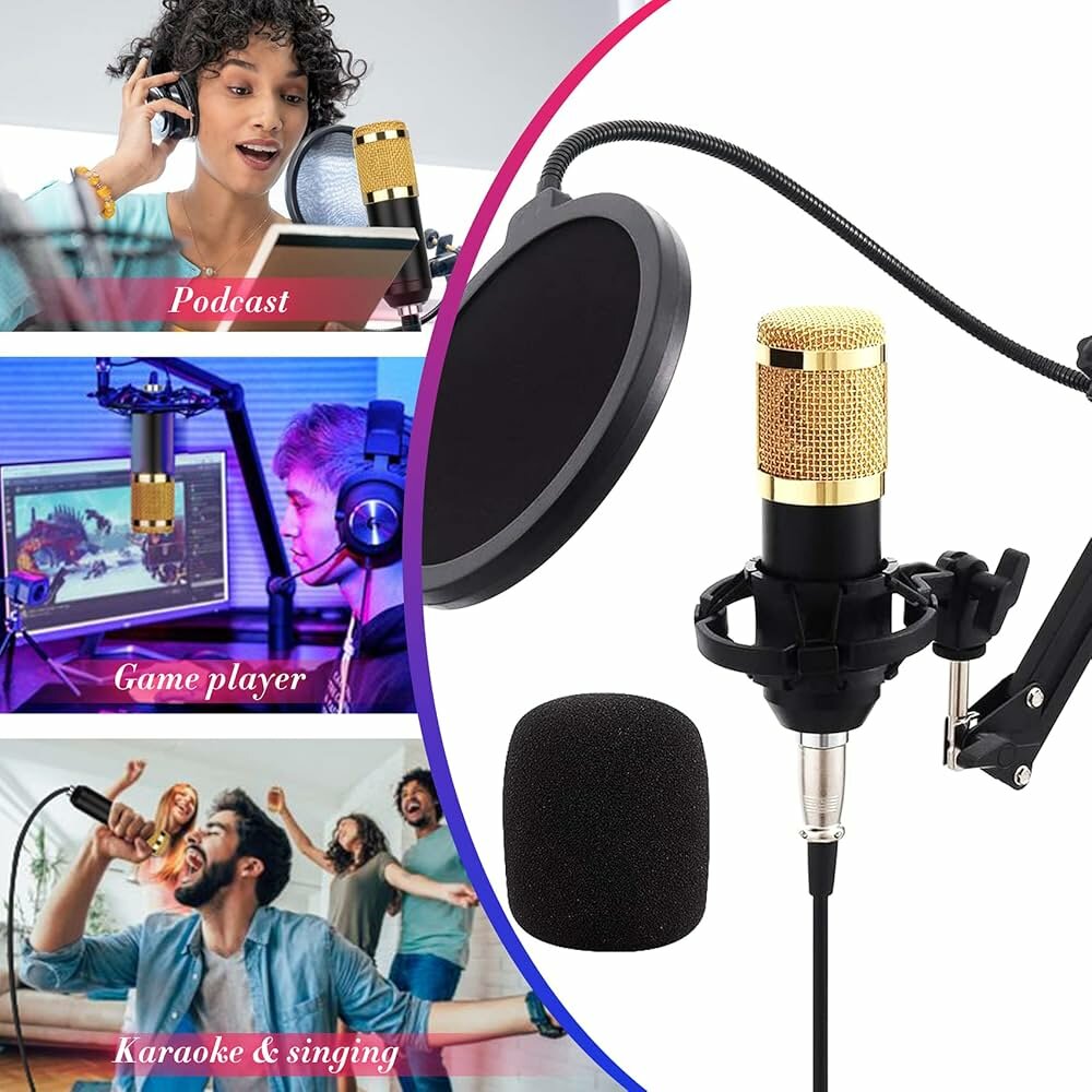 Kit Microphone Podcast Professionnel