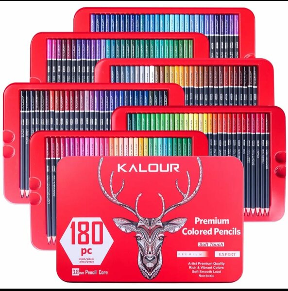 Crayons Kalour Premium 180 pcs
