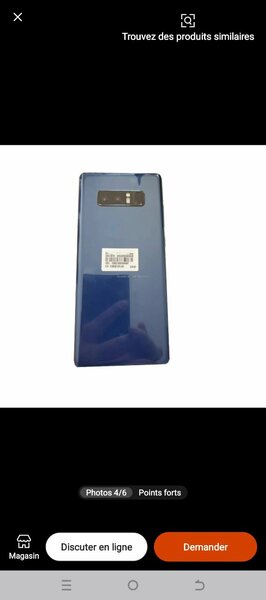 Smartphone Android Moderne