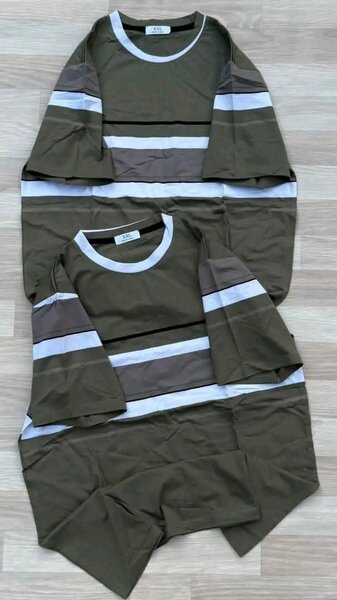 T-shirts rayées unisexes