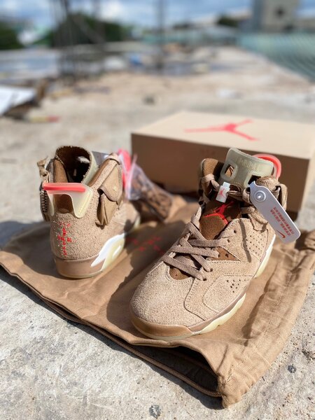 Retro 6 British khaki