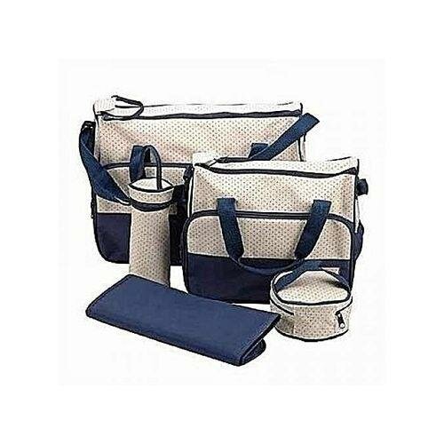 Sac à Langer Pour Bébé Et Maman - 4 Pièces - BleuBeige
