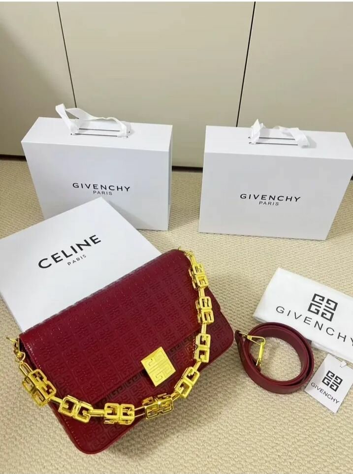 Sac de luxe chaîne dorée