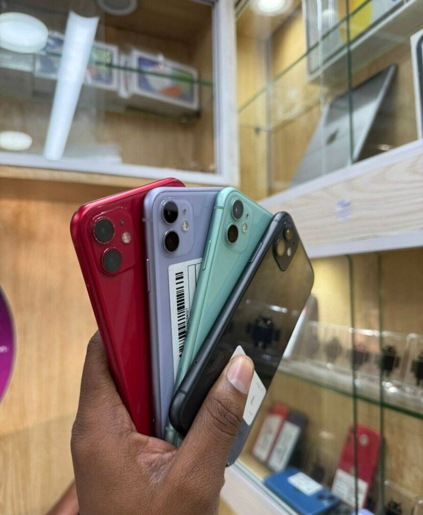 iPhone 11 en plusieurs couleurs