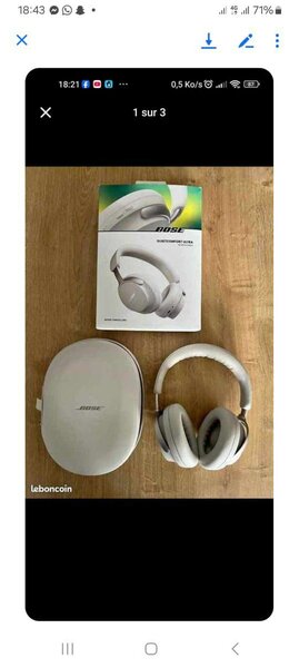 Casque sans fil Bose