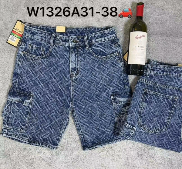 Short en jean décontracté