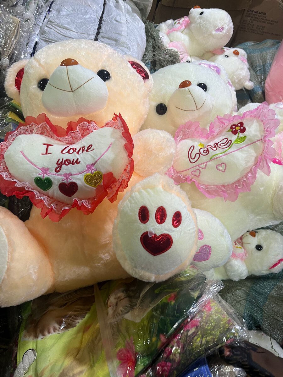 Ours en peluche géant amour