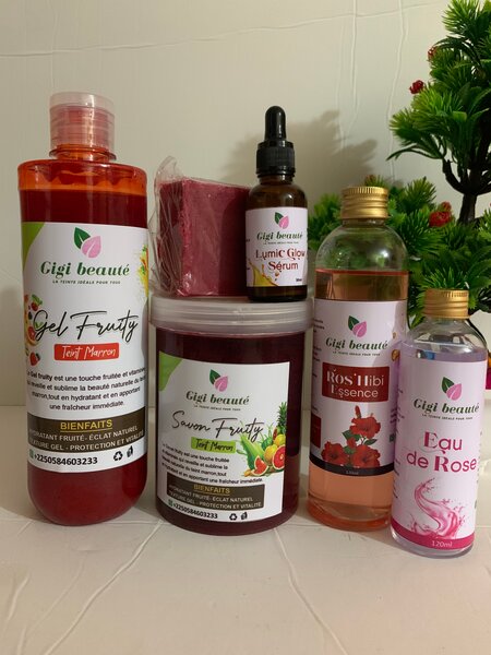 Coffret teint marron