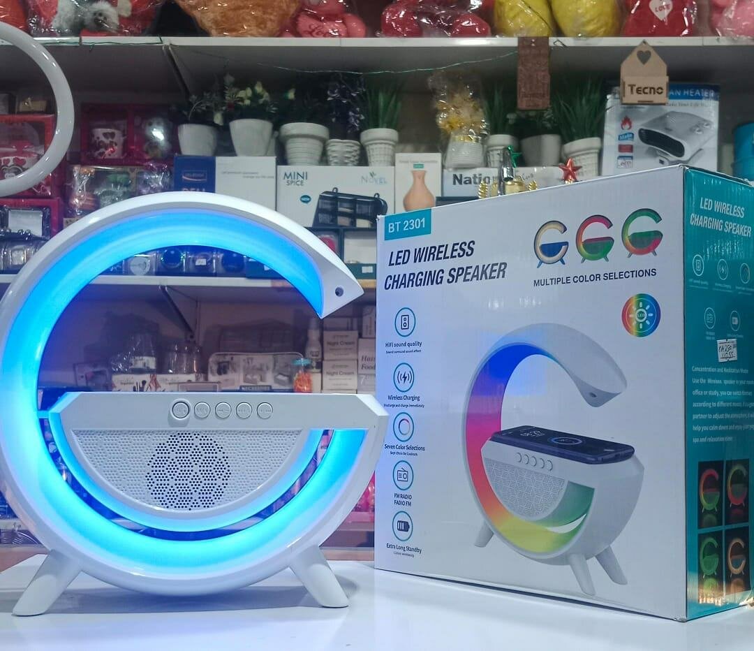G Lamp Google Speaker Wireless Charger