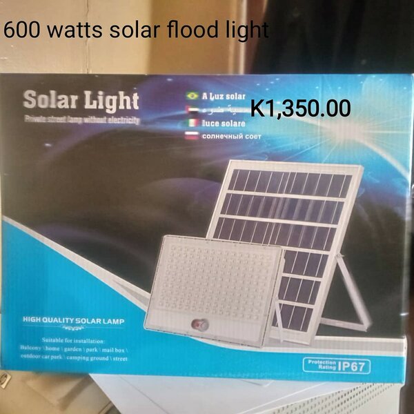 Solar flood lights