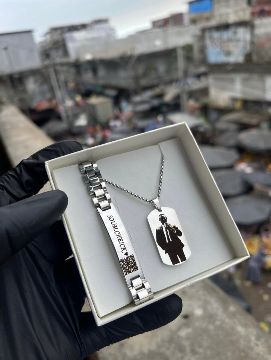 Collier et Bracelet Homme Style Urbain