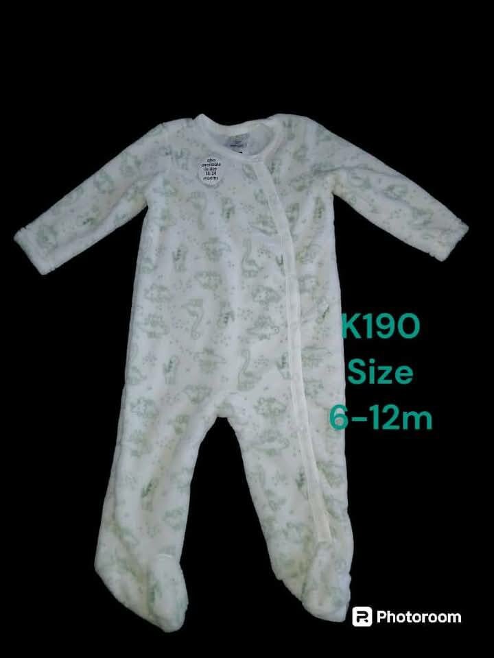 Slip-on jumpsuit for newborns
