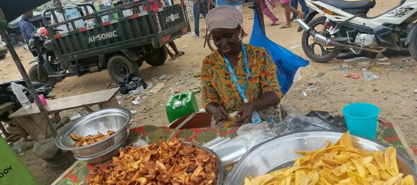 Chips de plantains croustillants