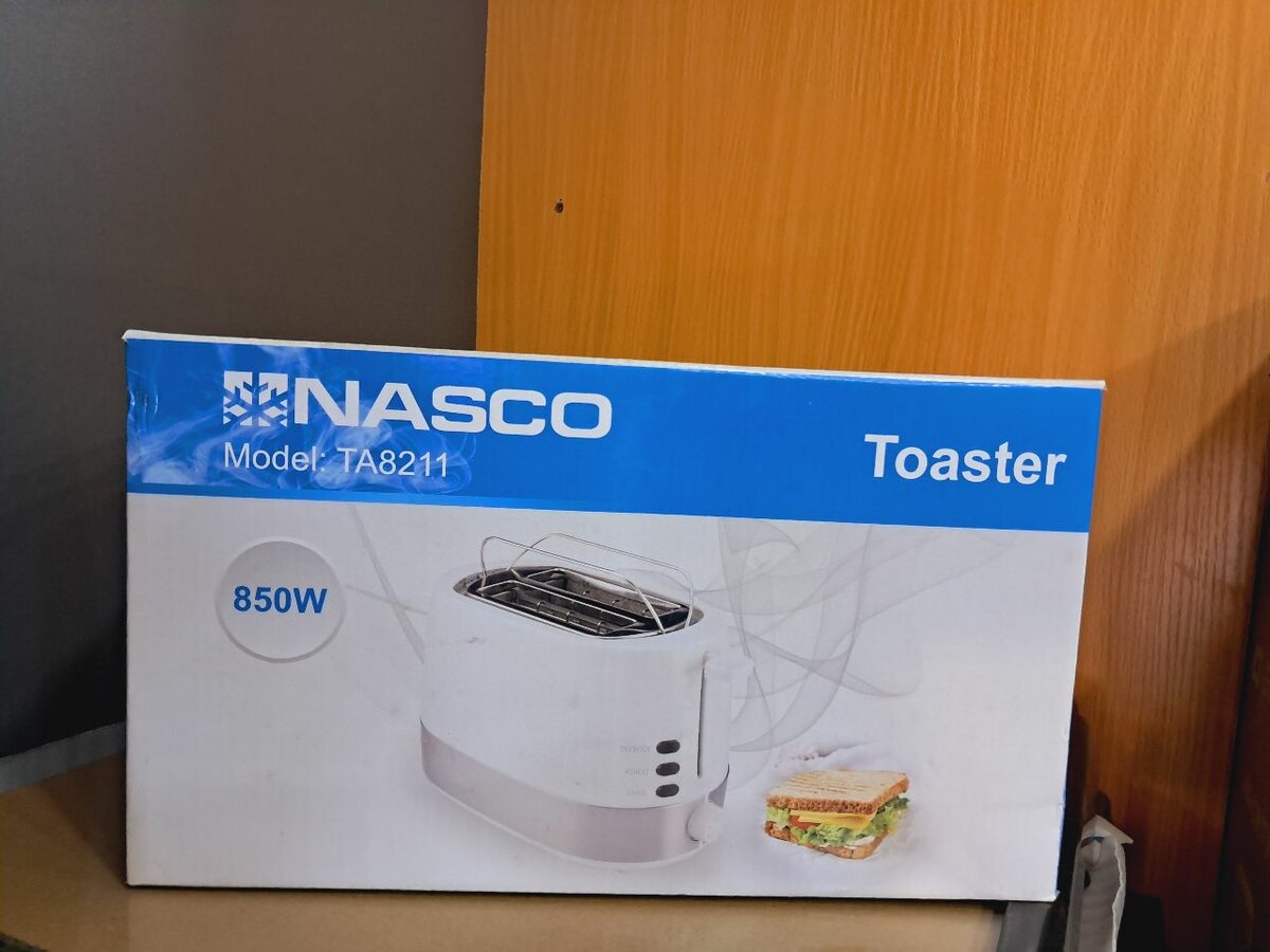 The new Nasco toaster