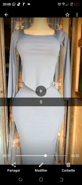 Ensemble jupe et hauts