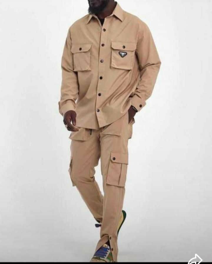 Set chemise cargo tendance