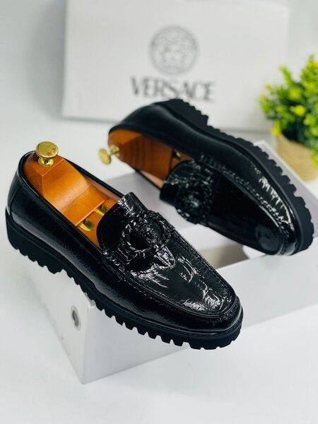Versace solid shoes
