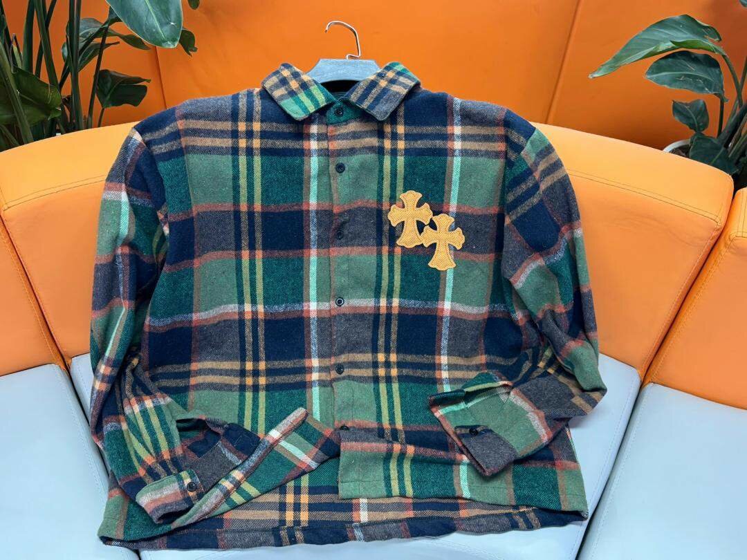 Chemise en flanelle à carreaux