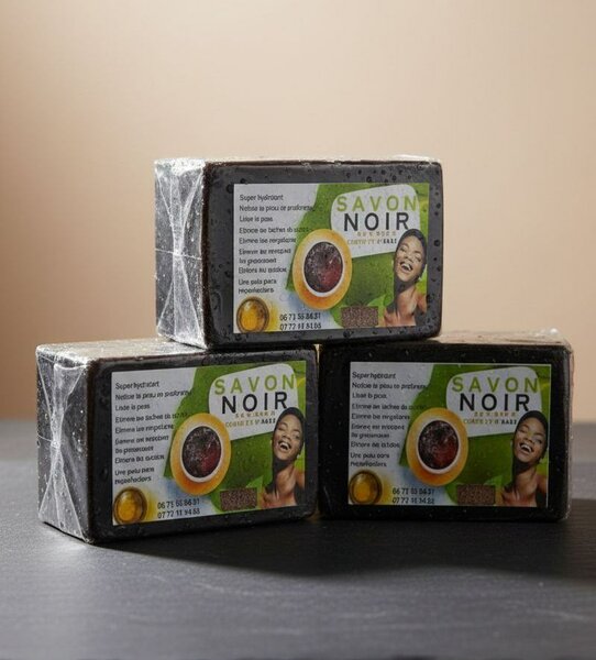 Savon Noir Naturel Exfoliant